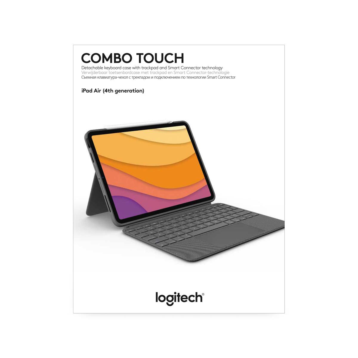 Combo Touch - iPad Air (4th/5 th Gen) Oxford Grey - Azerty French