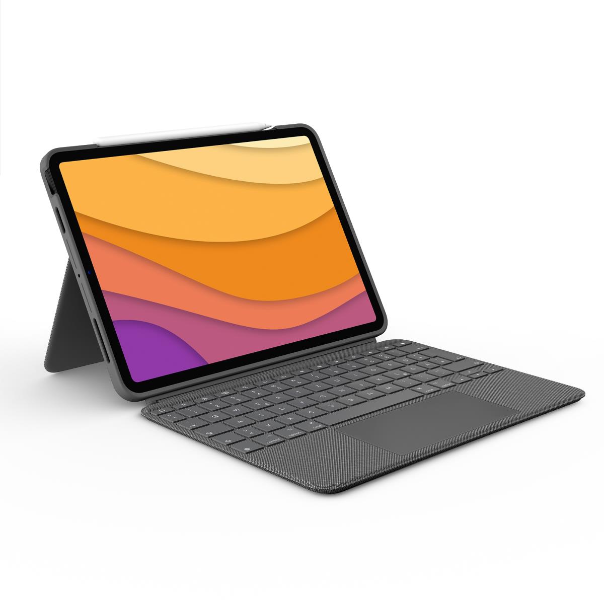 Combo Touch - iPad Air (4th Gen) Oxford Grey - Suisse- Qwertz