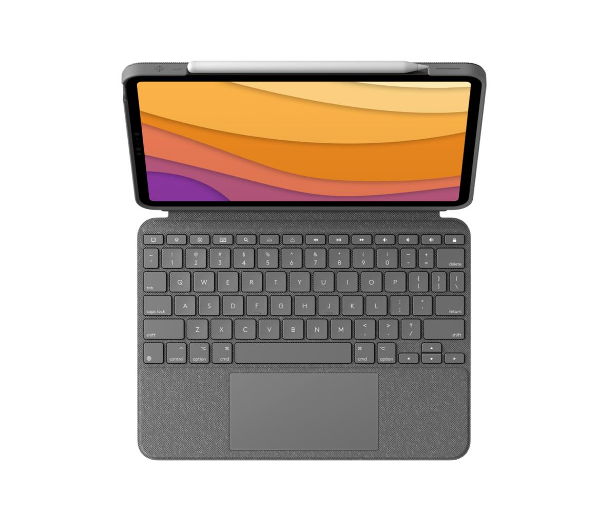 Combo Touch - iPad Air (4th gen) Oxford Grey - US International Qwerty