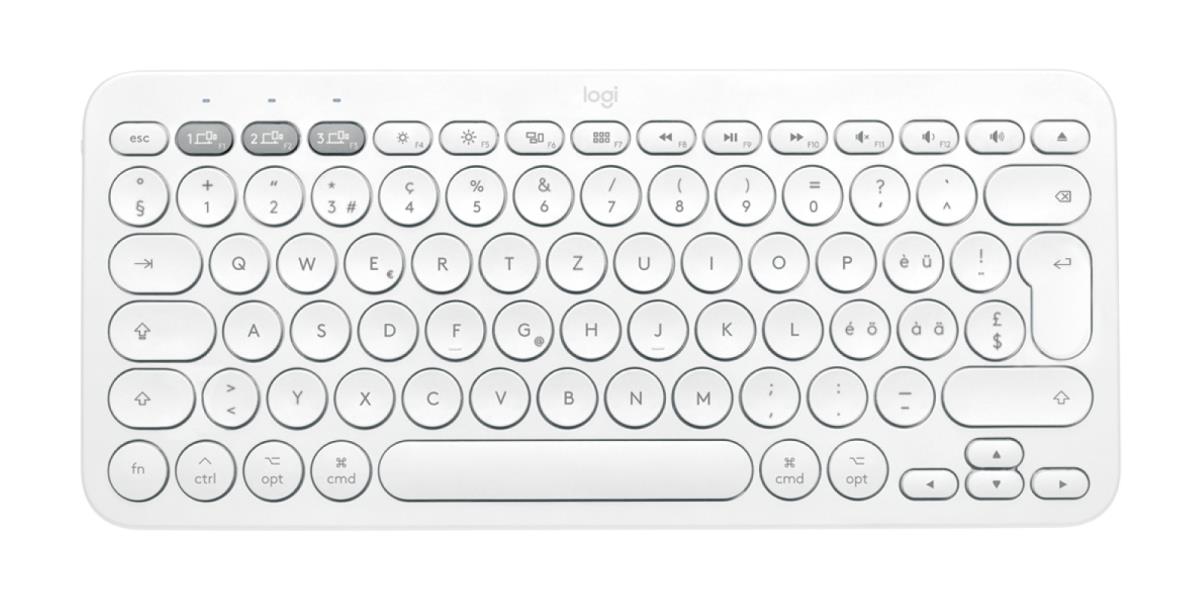 K380 For Mac Multi-device Bluetooth Keyboard - Offwhite - Qwertz Suisse