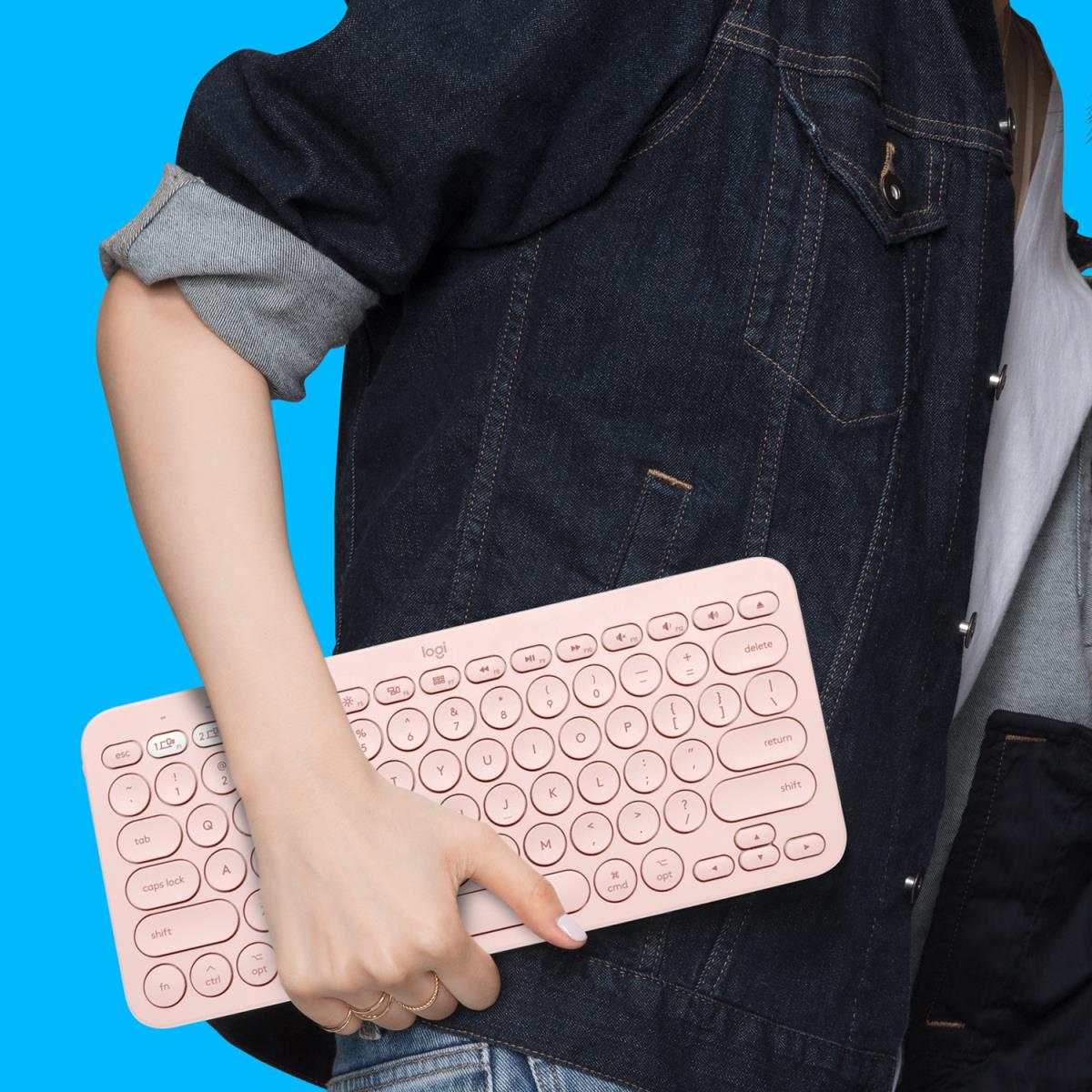 K380 For Mac Multi-device Bluetooth Keyboard - ROSE - Qwertz Suisse