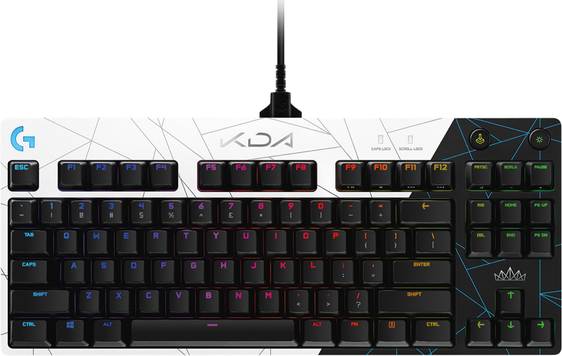 PRO Gaming Keyboard - KDA US International Qwerty GX Brown Tactile