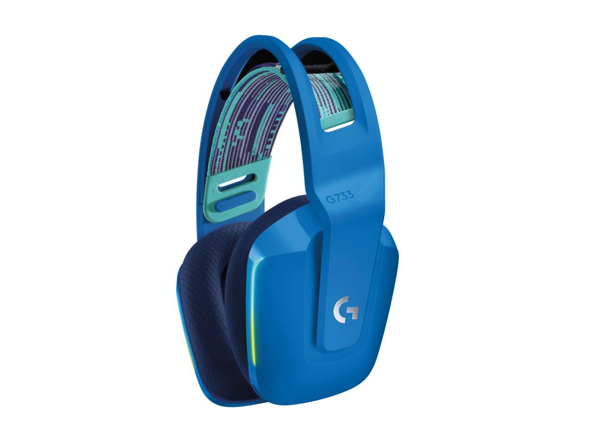 G733 Lightspeed Wireless RGB Gaming Headset Blue