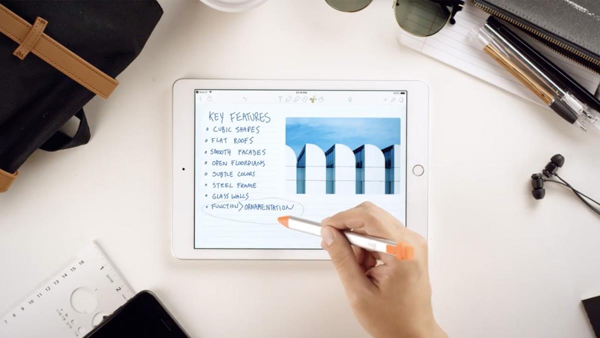 Crayon Digital Pencil For iPad Grey