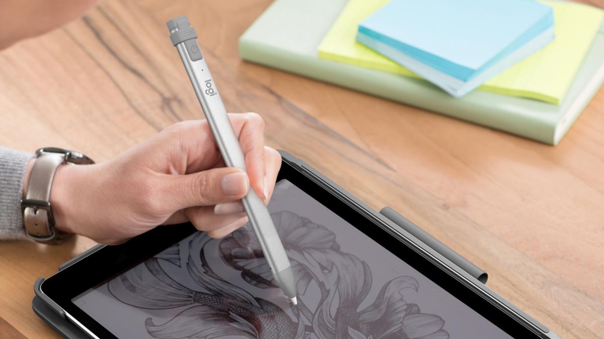 Crayon Digital Pencil For iPad Grey