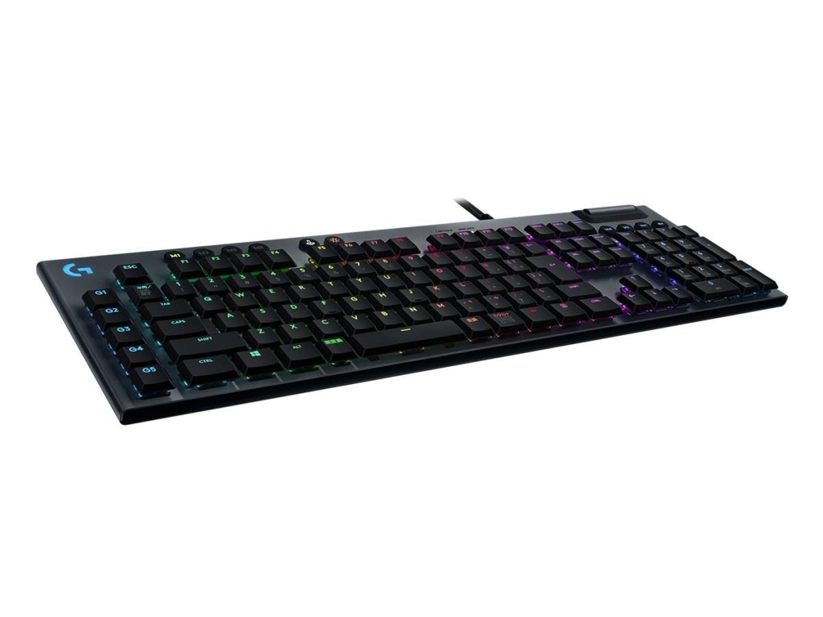 G815 Lightsync RGB Mechanical Gaming Keyboard Black - Azerty French Clicky