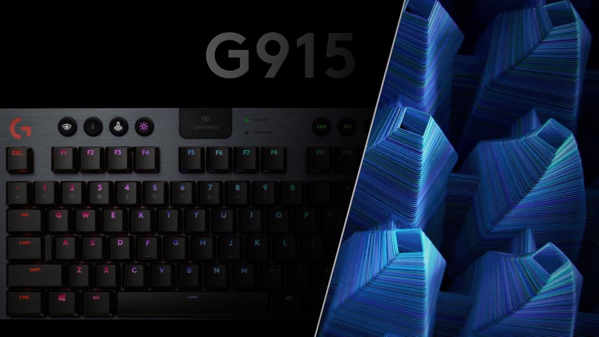 G915 TKL Wireless RGB Mechanical Gaming Keyboard Carbon Qwertz Suisse Tactile