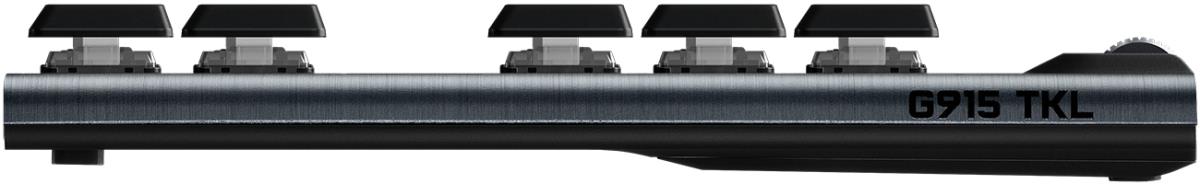 G915 TKL Wireless RGB Mechanical Gaming Keyboard Carbon Azerty French Clicky