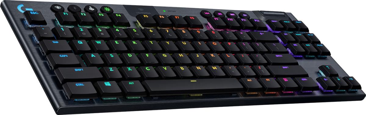 G915 TKL Wireless RGB Mechanical Gaming Keyboard Carbon Azerty French Clicky