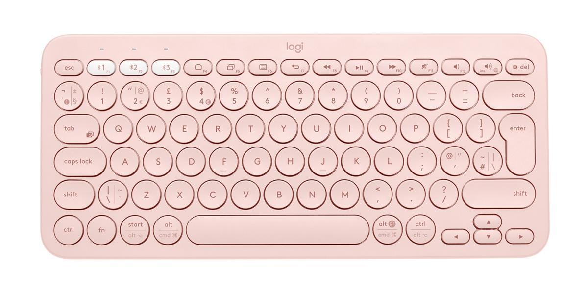 K380 For Mac Multi-device Bluetooth Keyboard - ROSE - Qwertz Suisse (920-009857)