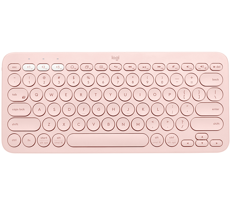 K380 For Mac Multi-device Bluetooth Keyboard - ROSE - Qwertz Suisse (920-009857)