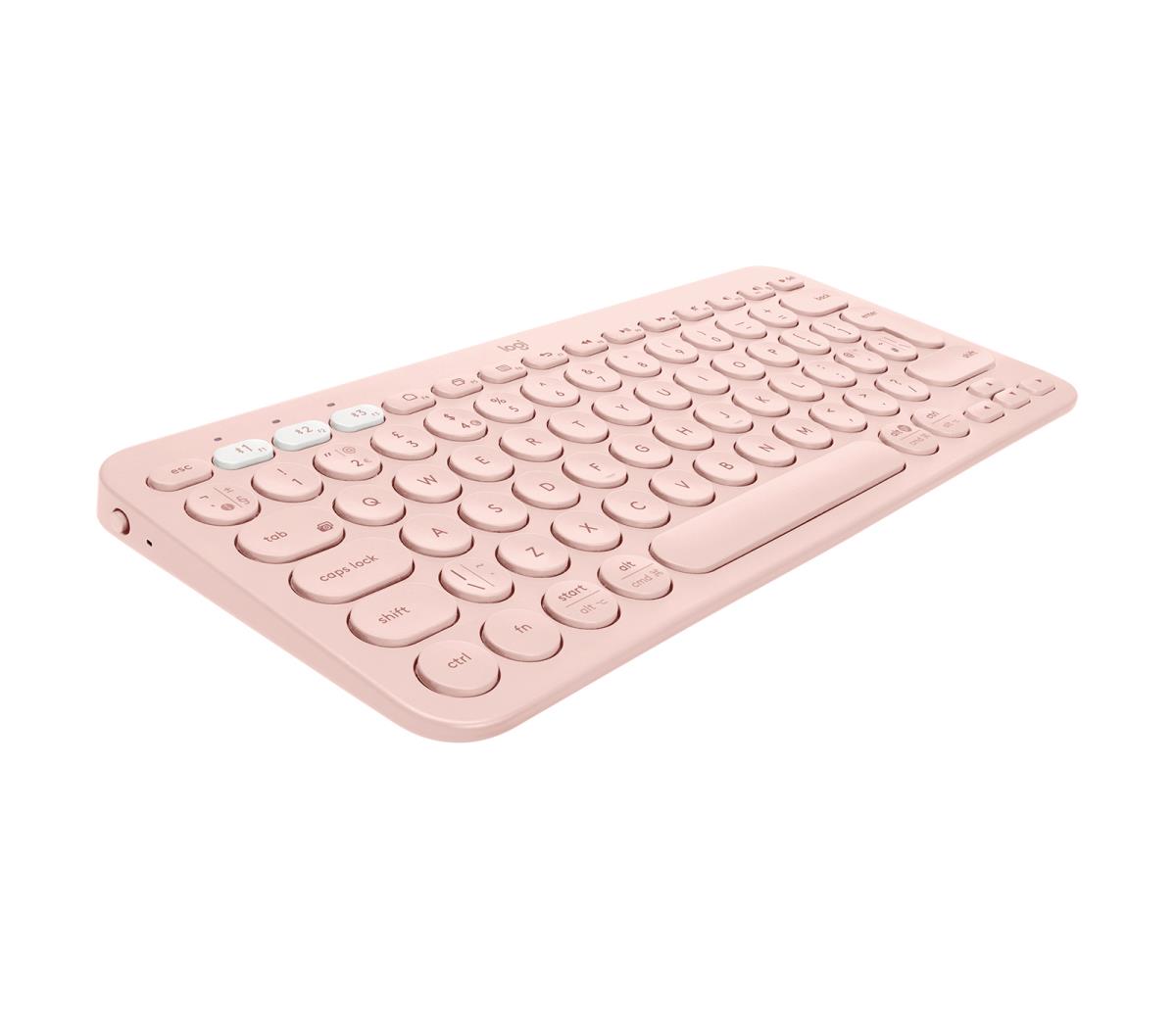 K380 For Mac Multi-device Bluetooth Keyboard - ROSE - Qwertz Suisse (920-009857)