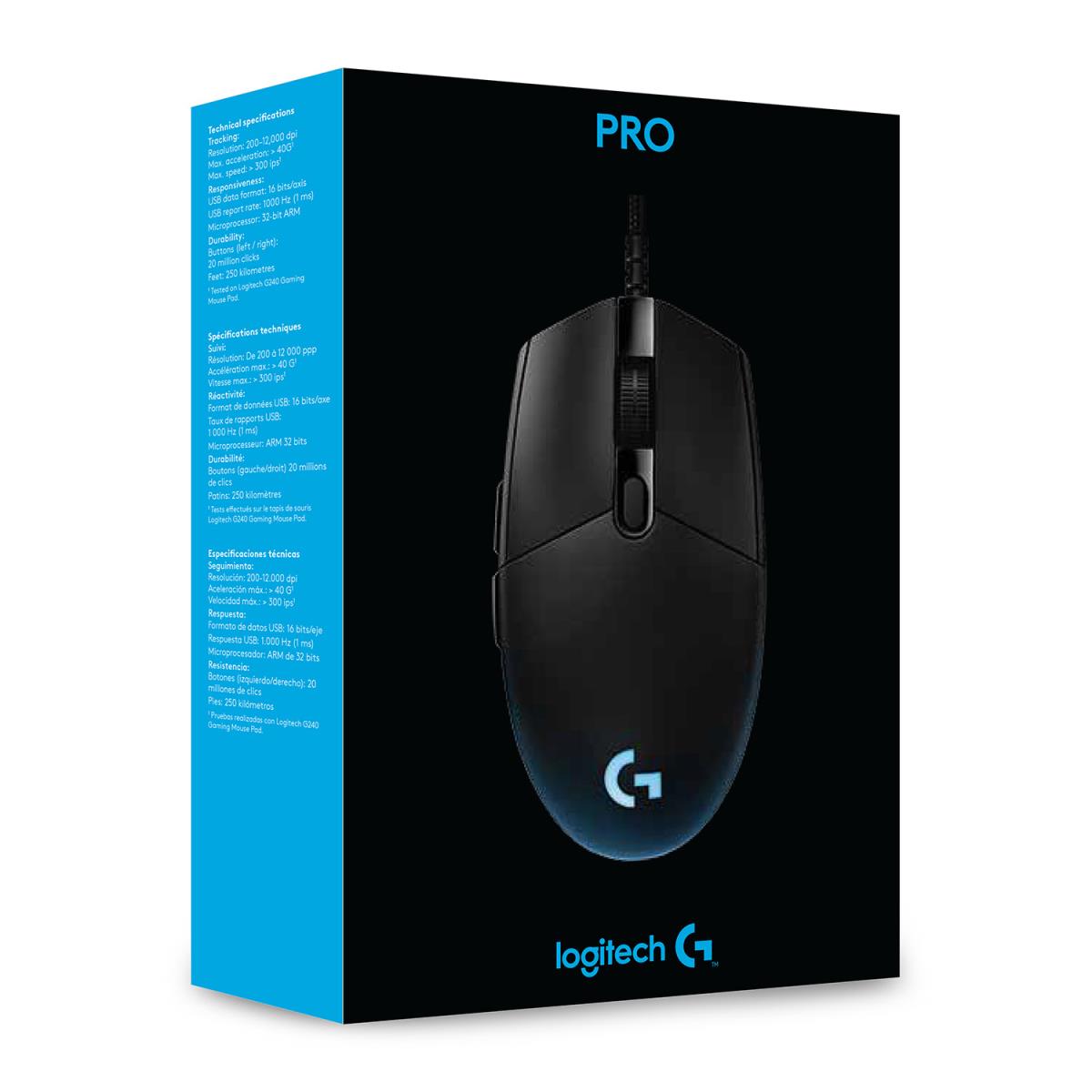 Pro Gaming Mouse USB Black - EWR2