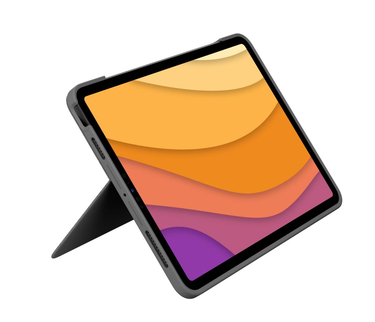 Combo Touch - iPad Air (4th Gen) Grey - It Qwerty