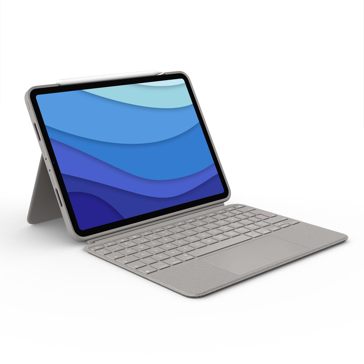 Combo Touch - Sand for iPad Pro 11in (1st, 2nd, 3rd gen) - Espanol - Qwerty