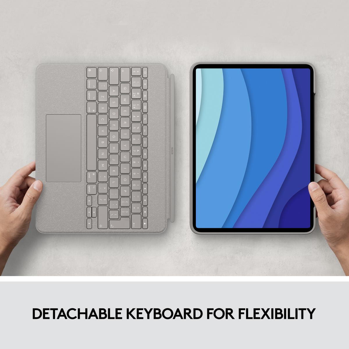 Combo Touch - iPad Pro 12.9in (5th gen) - Qwerty UK