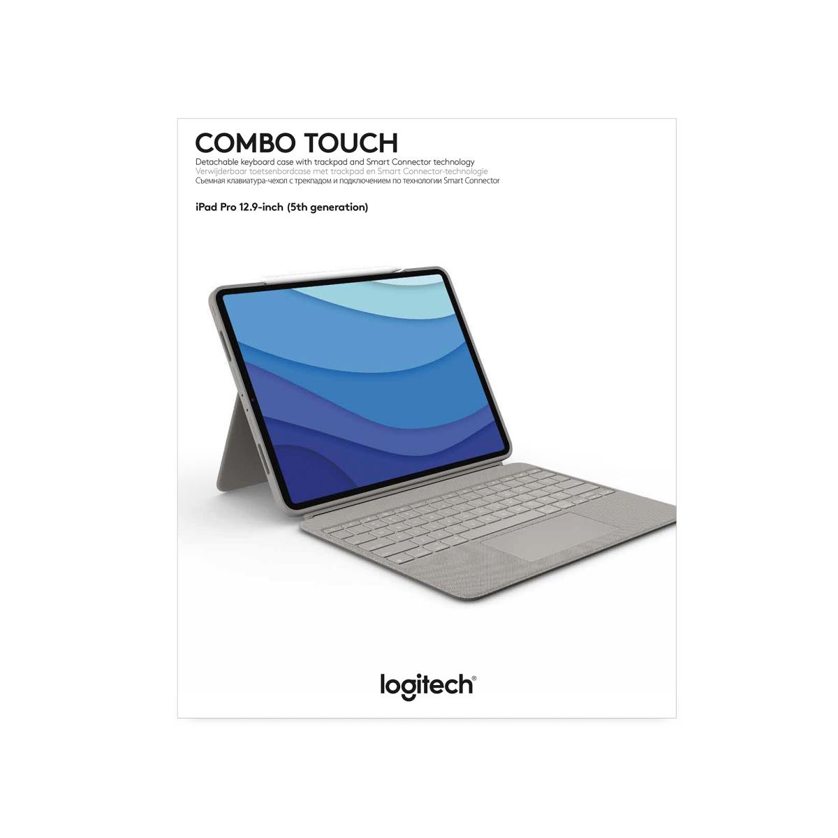 Combo Touch - iPad Pro 12.9in (5th gen) - Qwerty UK