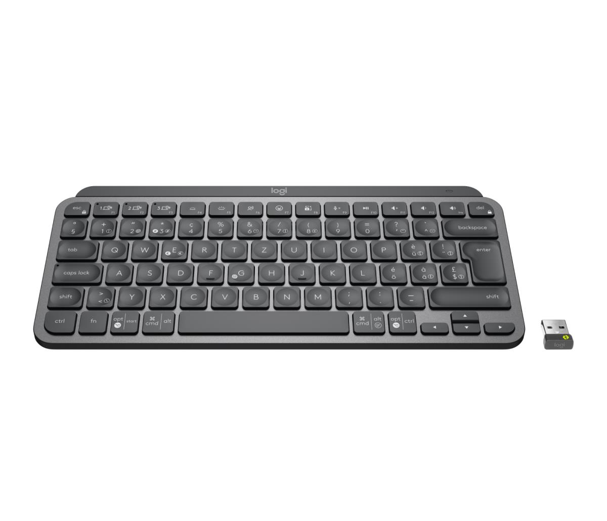 MX Keys Mini For Business - Wireless Keyboard - Graphite - Qwertz Suisse