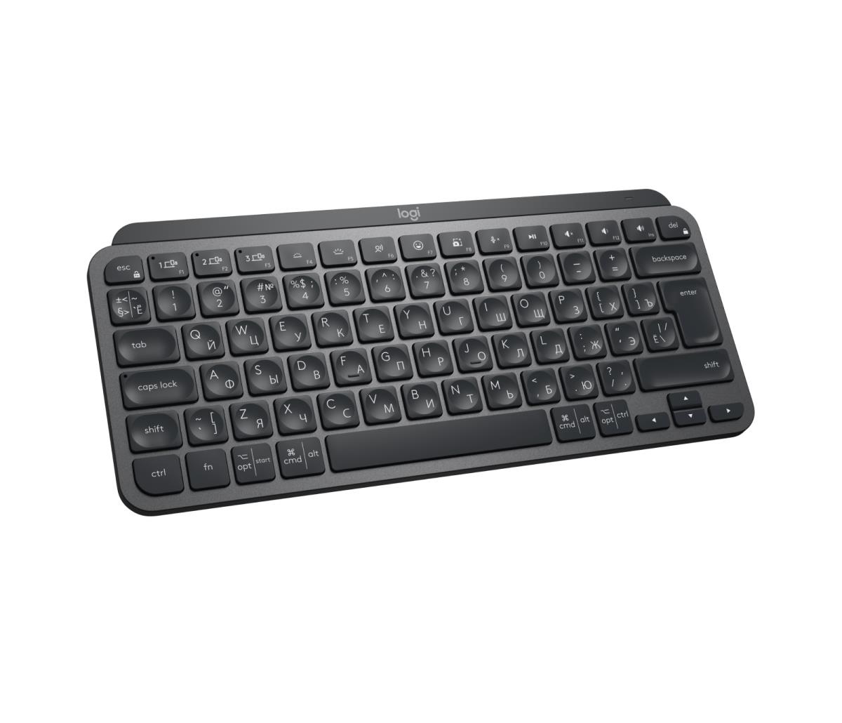 MX Keys Mini For Business - Wireless Keyboard - Graphite - Qwerty Russian