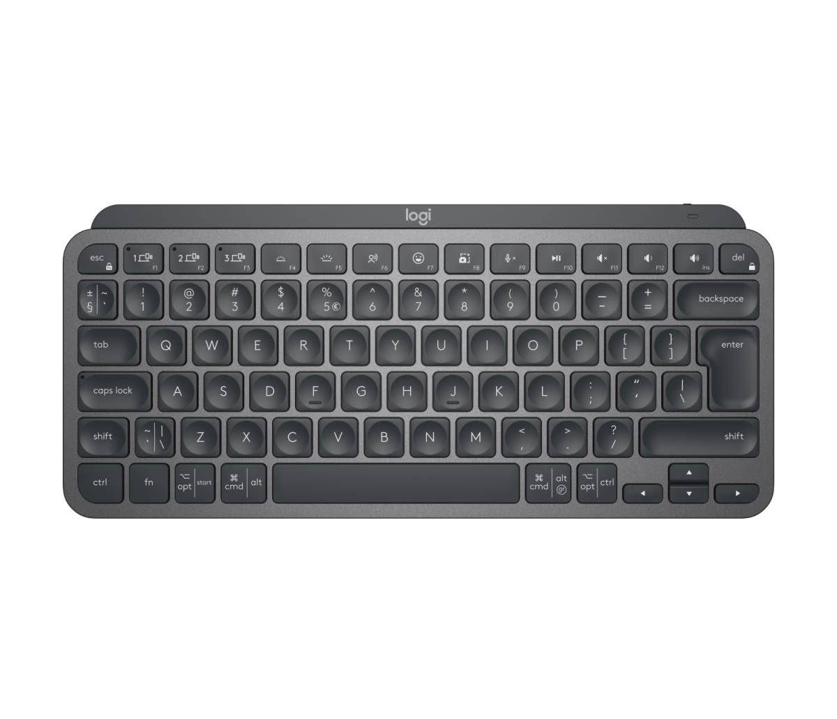 MX Keys Mini For Business - Wireless Keyboard - Graphite - Qwerty US/Int'l
