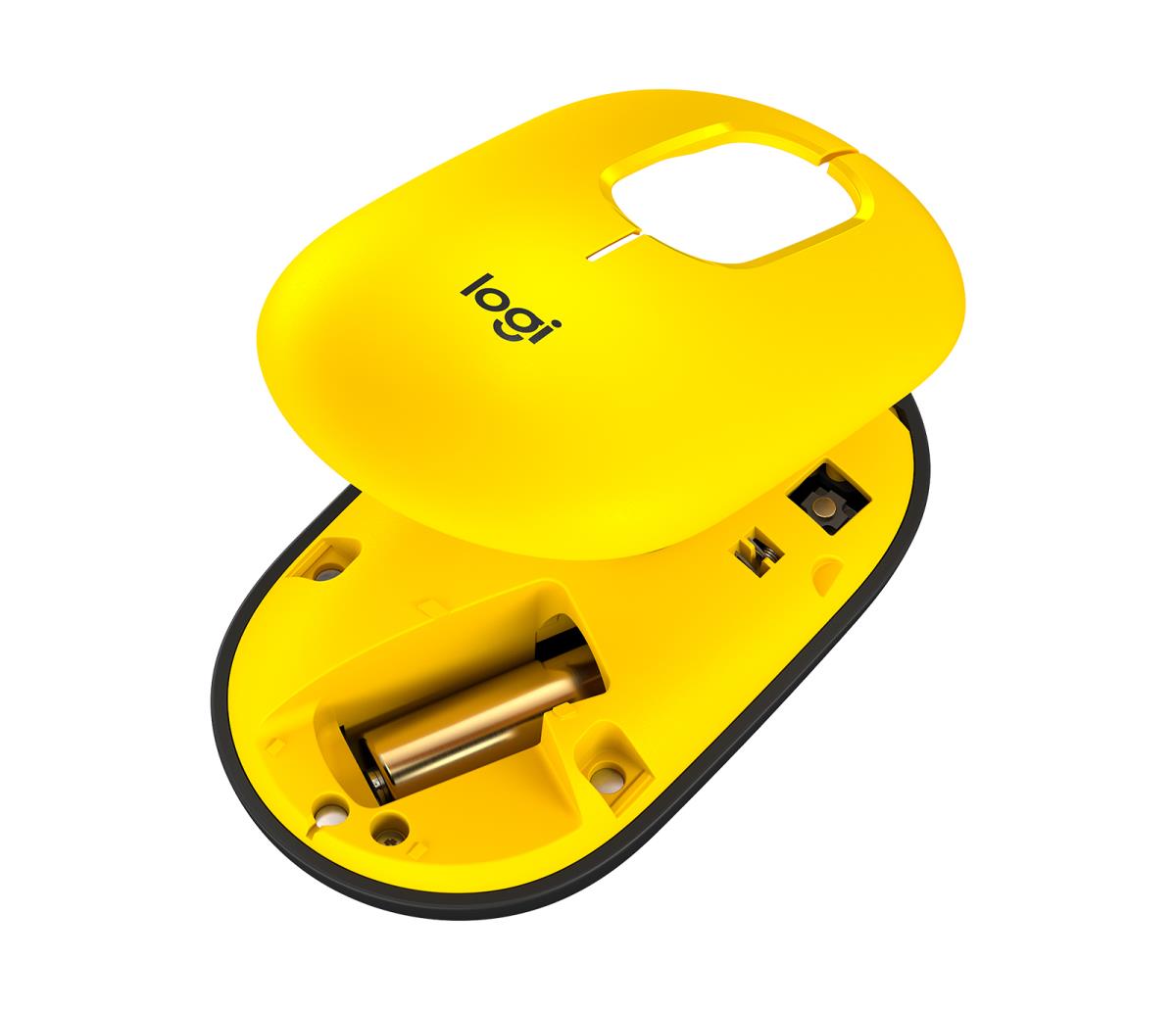 Pop Mouse - Blast - Wireless - Yellow - Emea