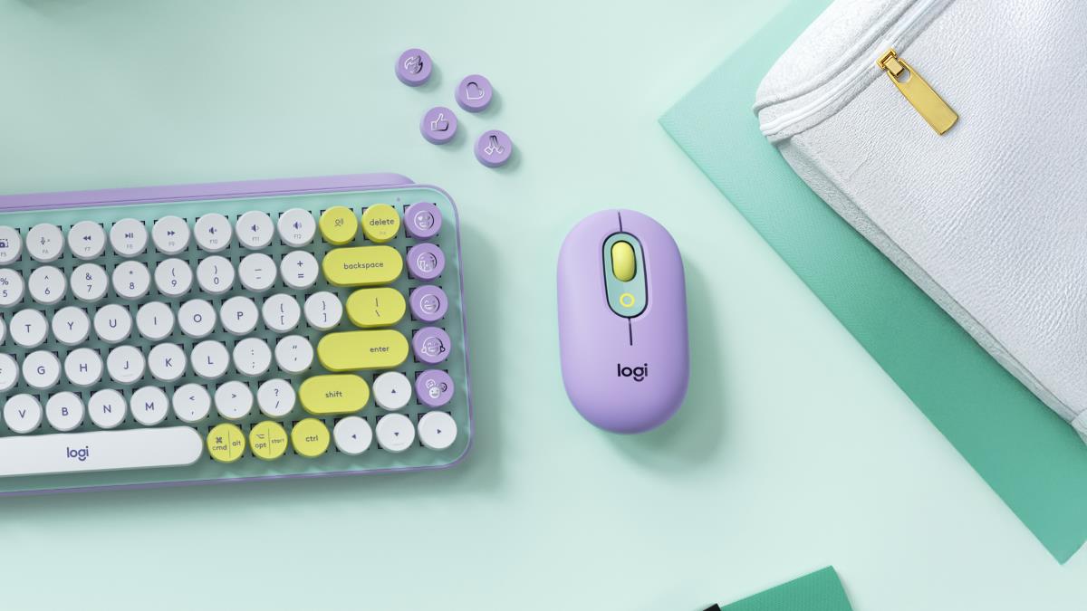Pop Mouse - Daydream - Wireless - Mint - Emea