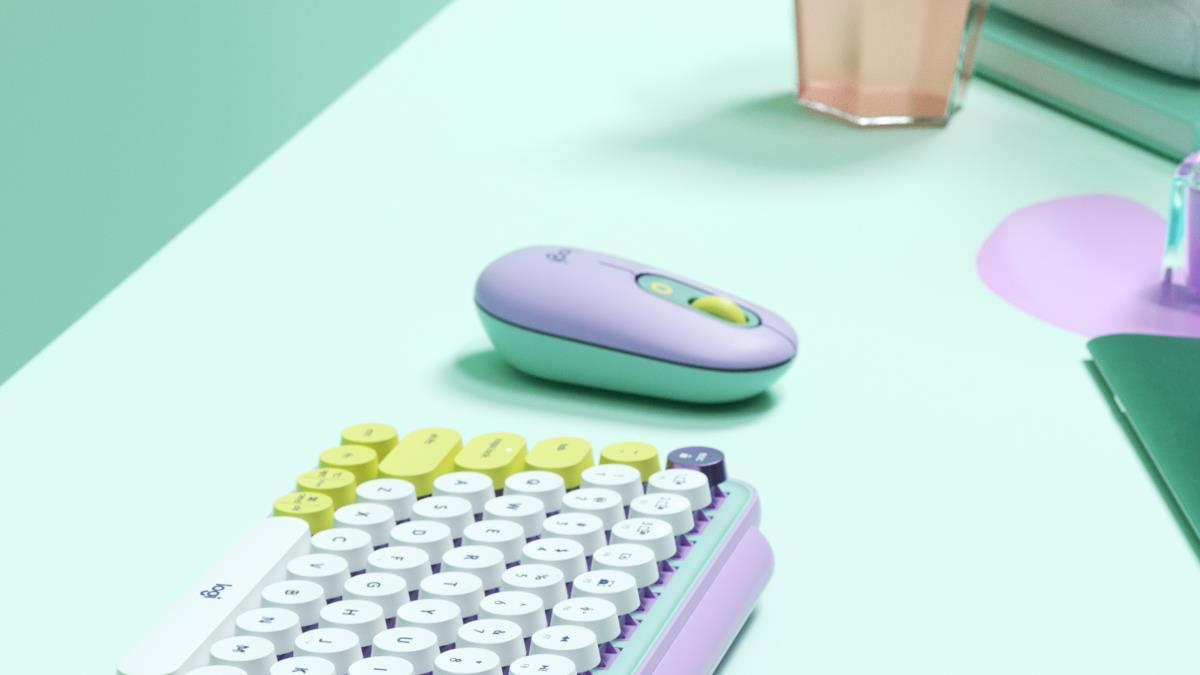Pop Mouse - Daydream - Wireless - Mint - Emea