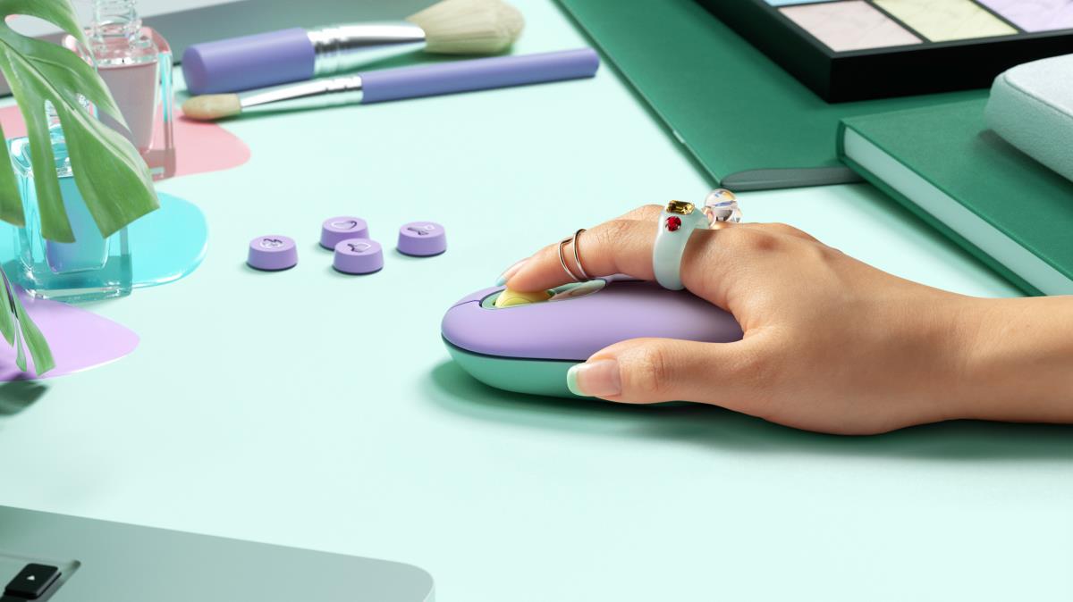 Pop Mouse - Daydream - Wireless - Mint - Emea