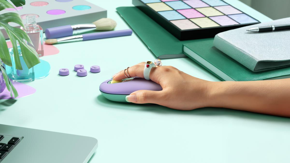 Pop Mouse - Daydream - Wireless - Mint - Emea