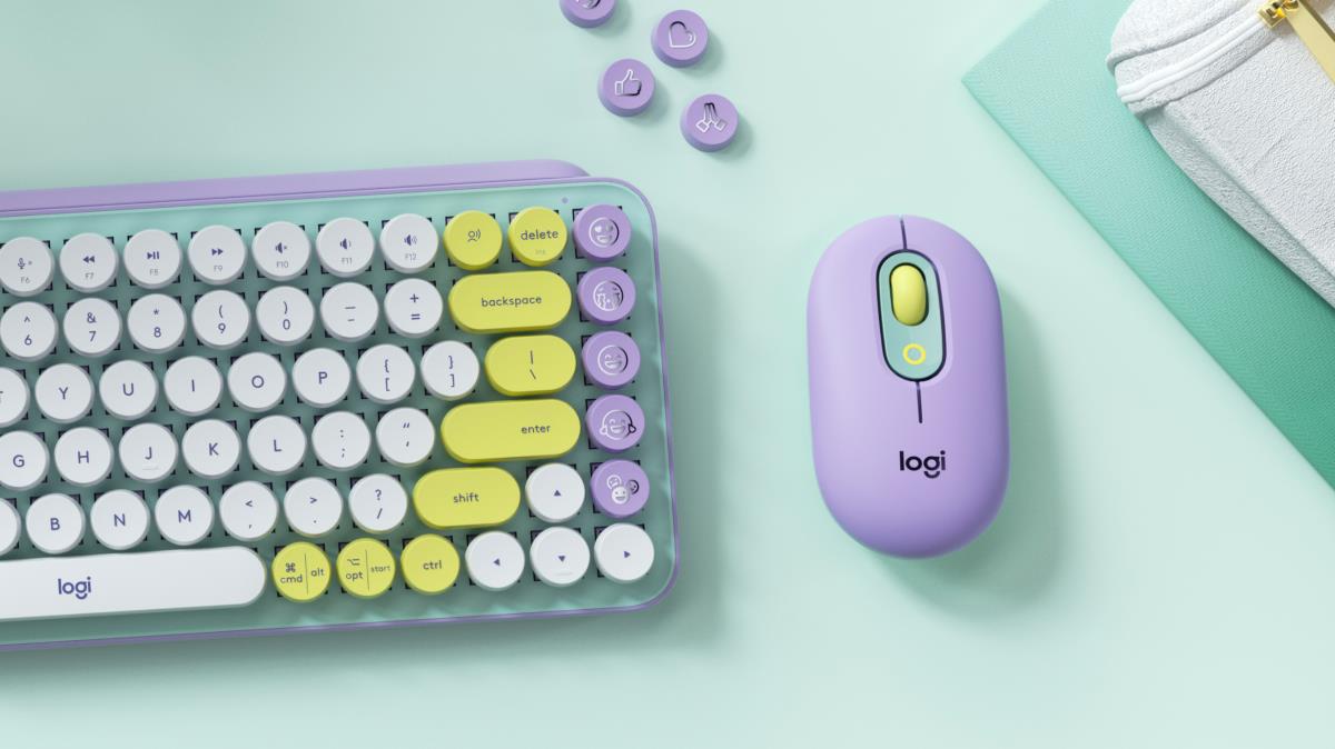 Pop Mouse - Daydream - Wireless - Mint - Emea
