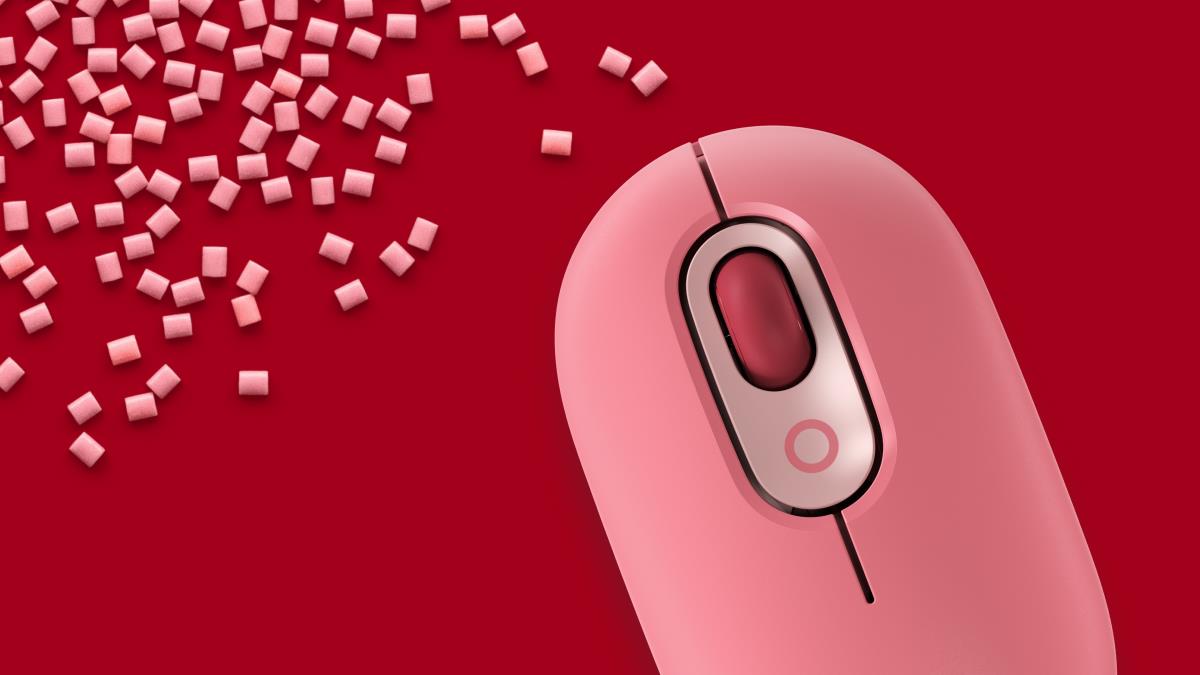 Pop Mouse - Heartbreaker - Wireless - Rose - Emea