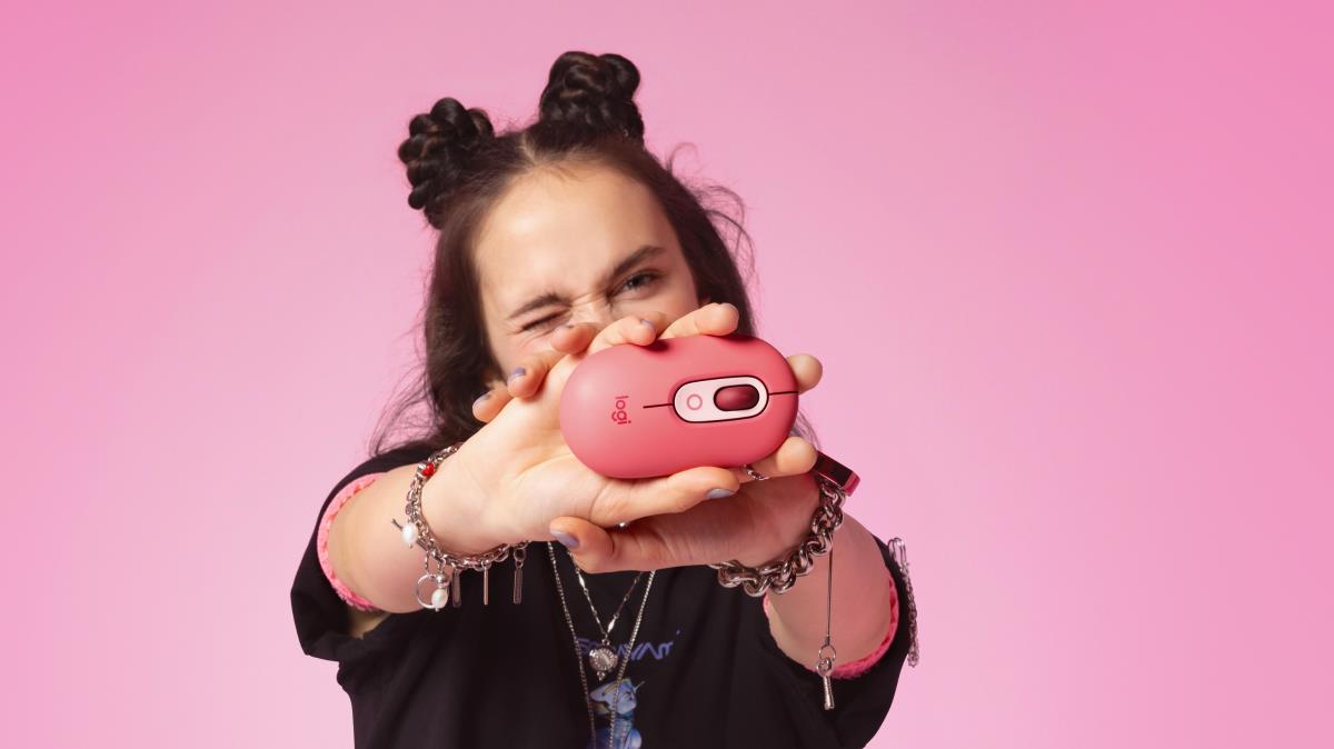 Pop Mouse - Heartbreaker - Wireless - Rose - Emea
