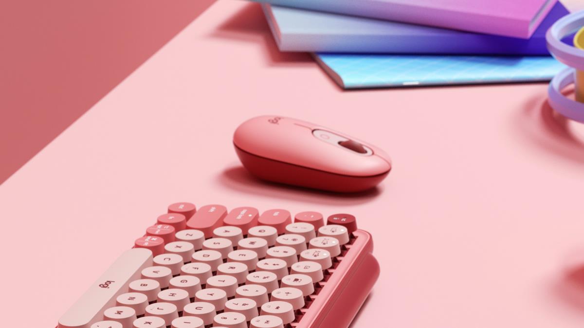 Pop Mouse - Heartbreaker - Wireless - Rose - Emea