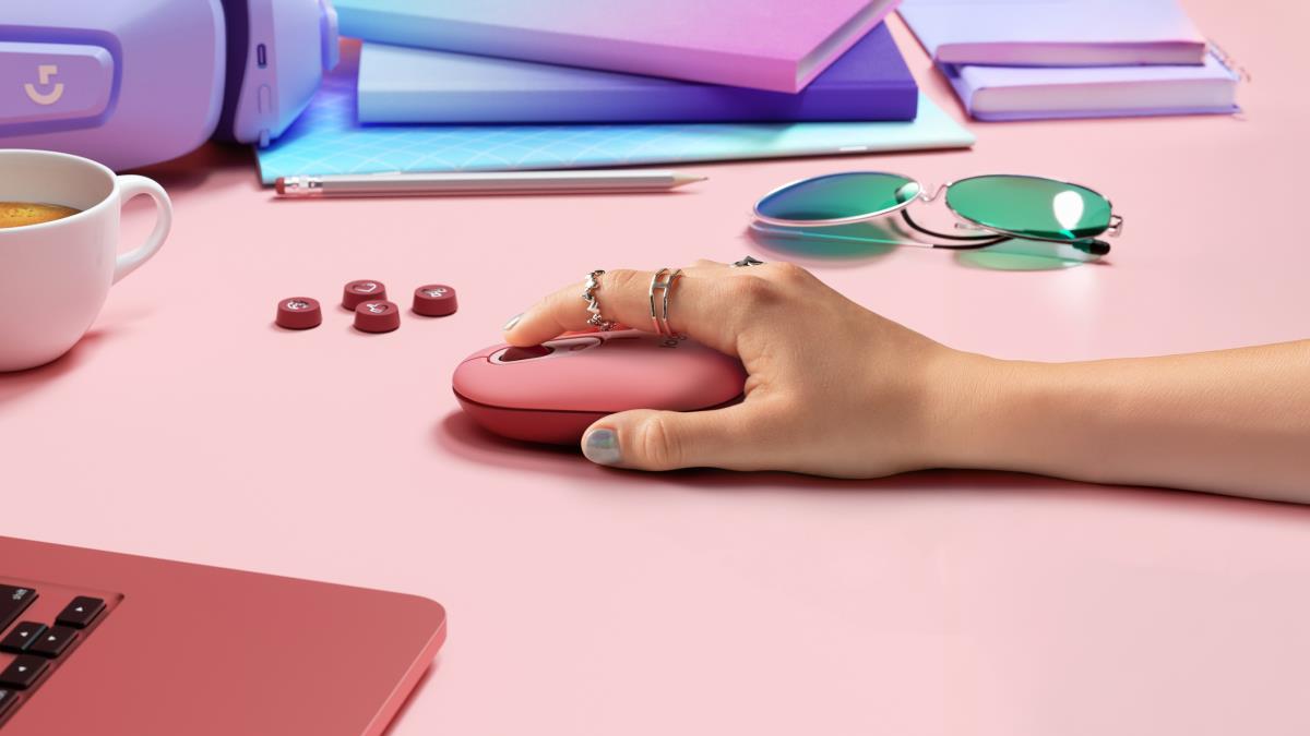 Pop Mouse - Heartbreaker - Wireless - Rose - Emea
