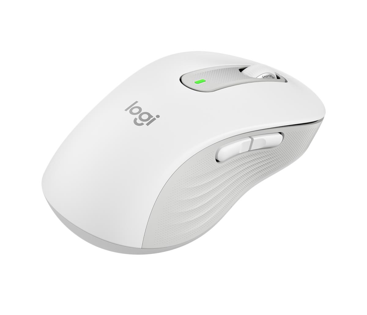 Signature M650 Wireless Mouse Off-white L Left