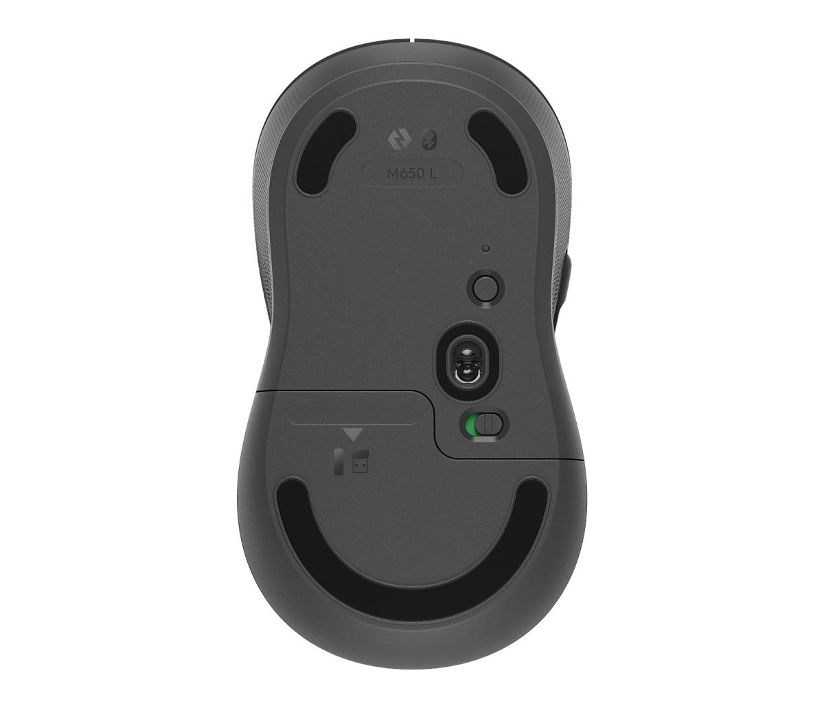 Signature M650 L Wireless Mouse - For Large Hands - Righthand - Graphite
