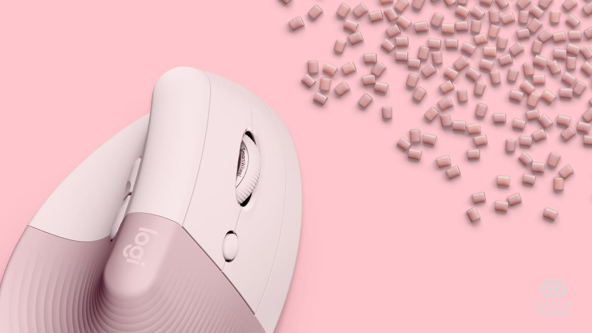 Lift Right Hand Mouse Wireless Rose / Dark Rose