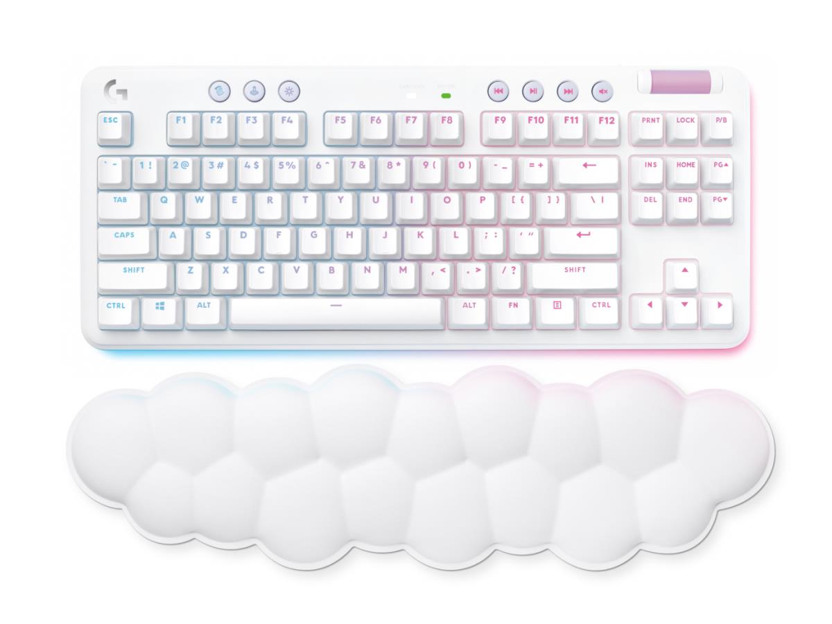 G715 Wireless Gaming Keyboard - Off White - Linear Azerty French