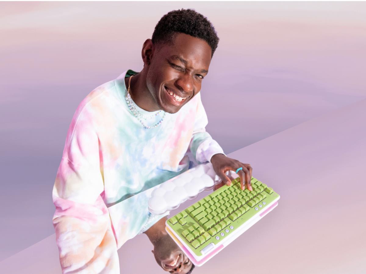 G715 Wireless Gaming Keyboard - Off White - Tactile Azerty French