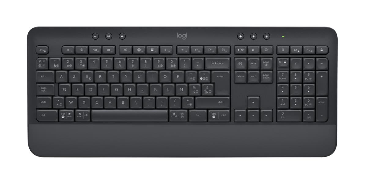 Signature MK650 Wireless Keyboard/Mouse Combo  - Graphite - Azerty Belgian