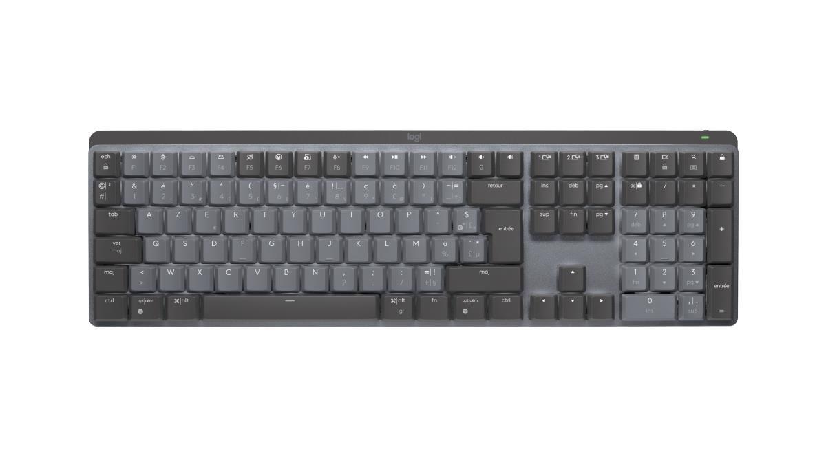 MX Mechanical Wireless Illuminated Performance Keyboard - Graphite Azerty French