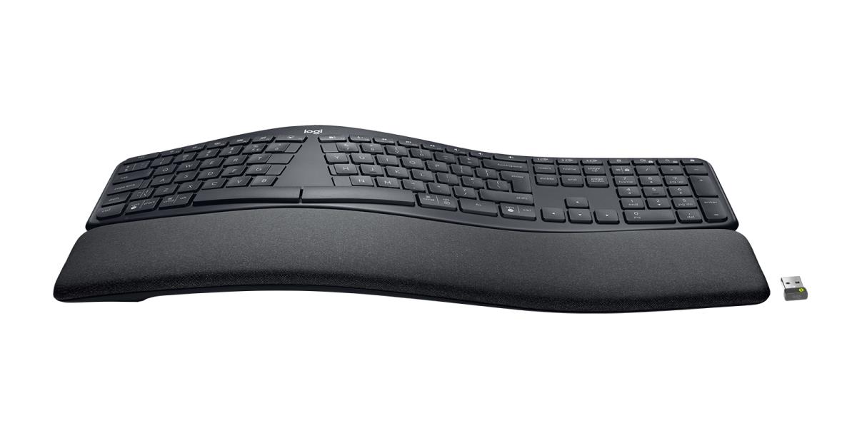 Ergo K860 - Wireless Split Keyboard  - Graphite - Qwert Zu German For Business