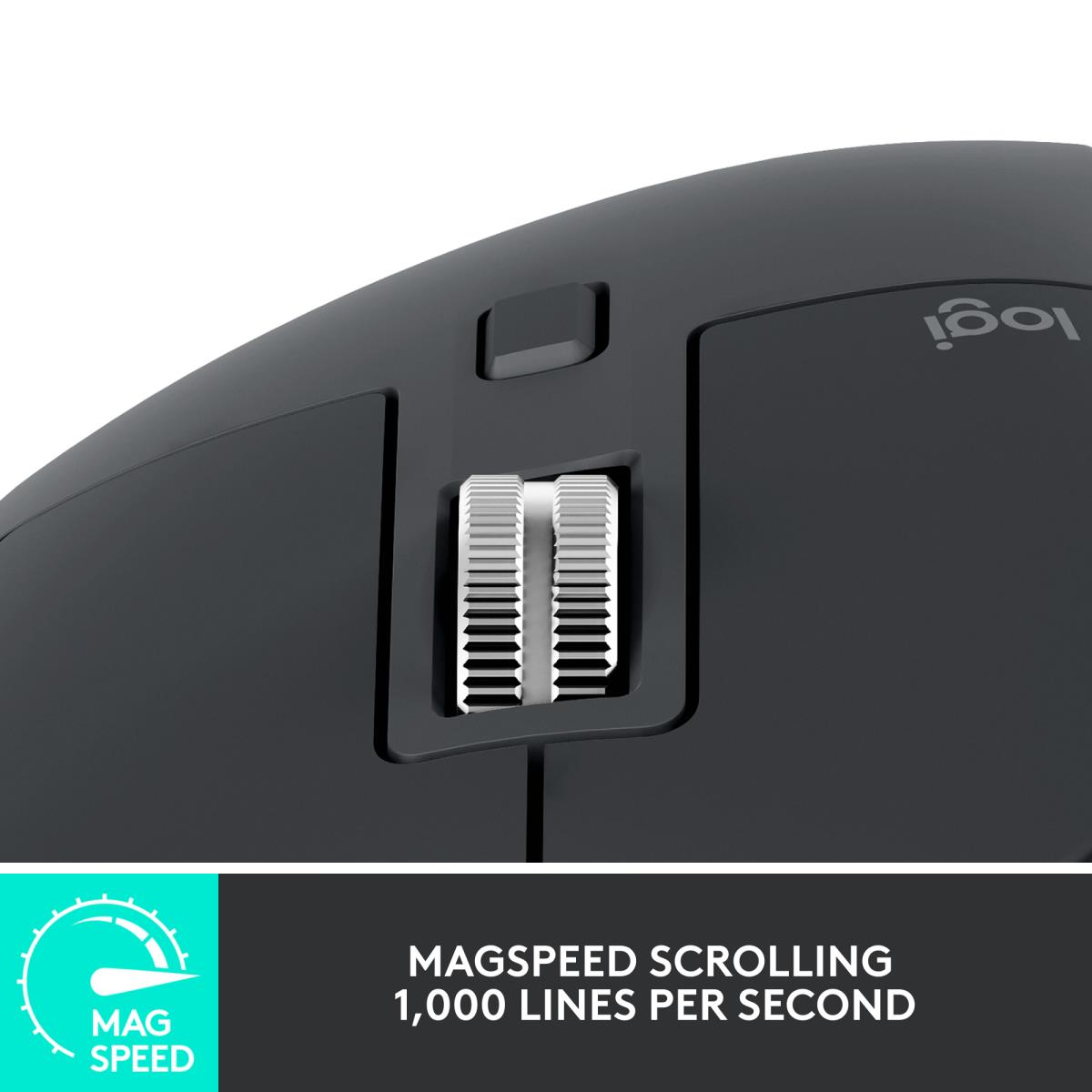 MX Master 3S - Wireless Mouse - Graphite