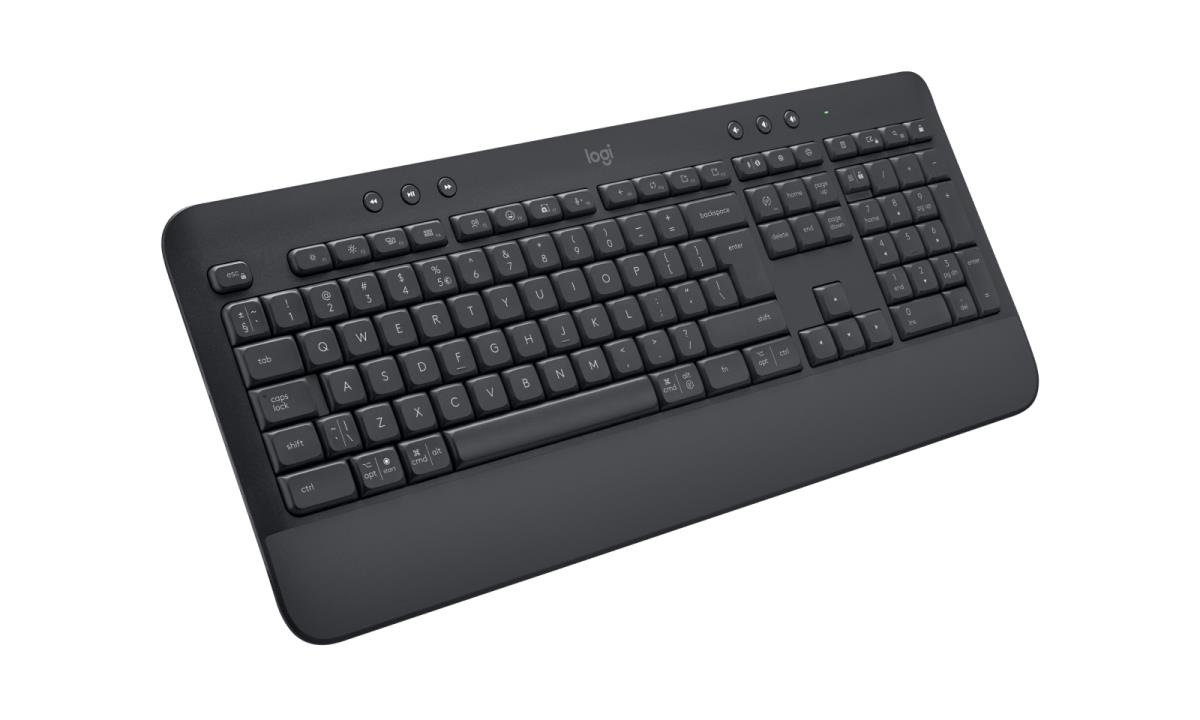Signature K650 Wireless Keyboard - Graphite - Us International - Qwerty