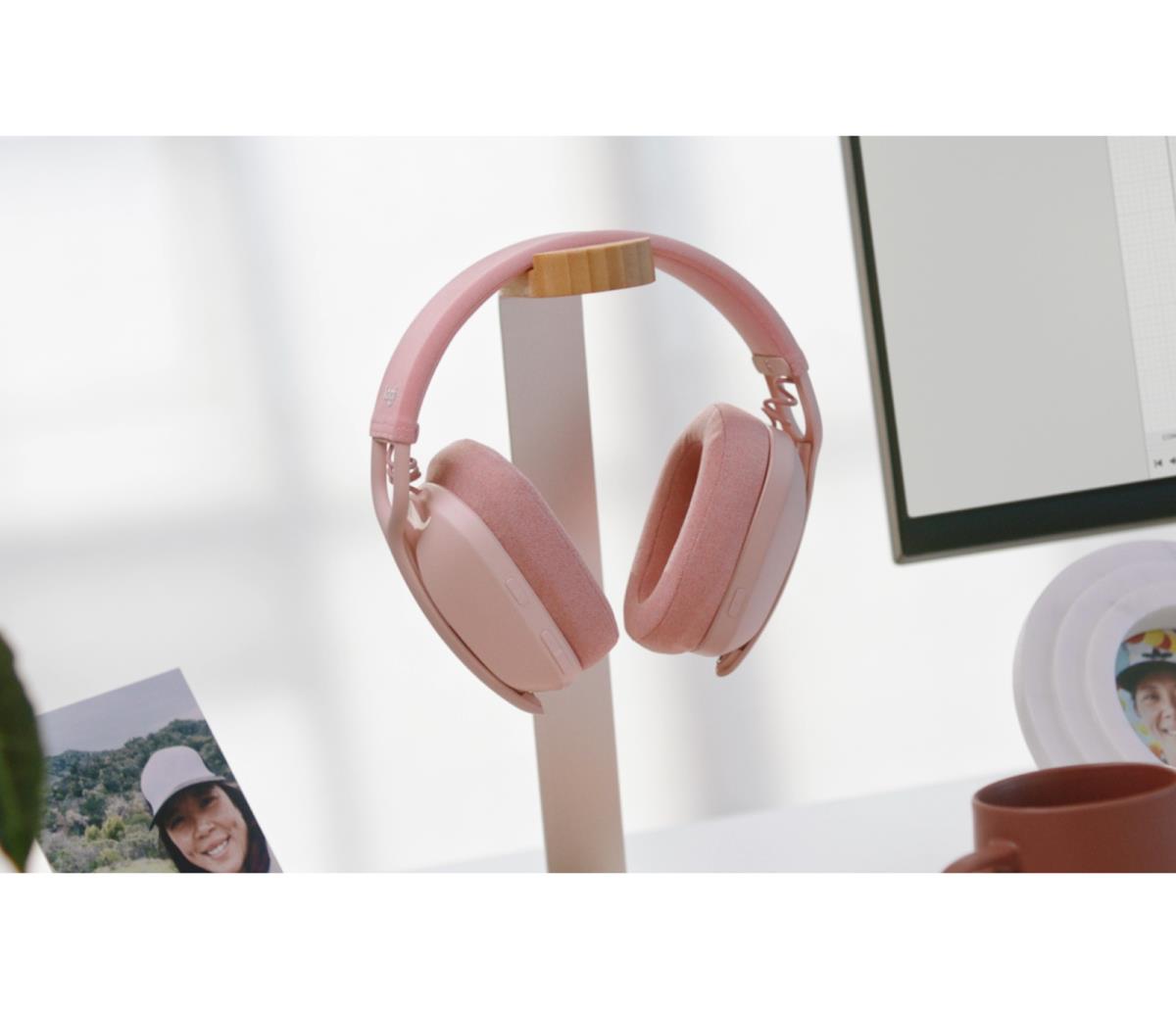 Headset - Zone Vibe 100 - Wireless - Bluetooth - Rose