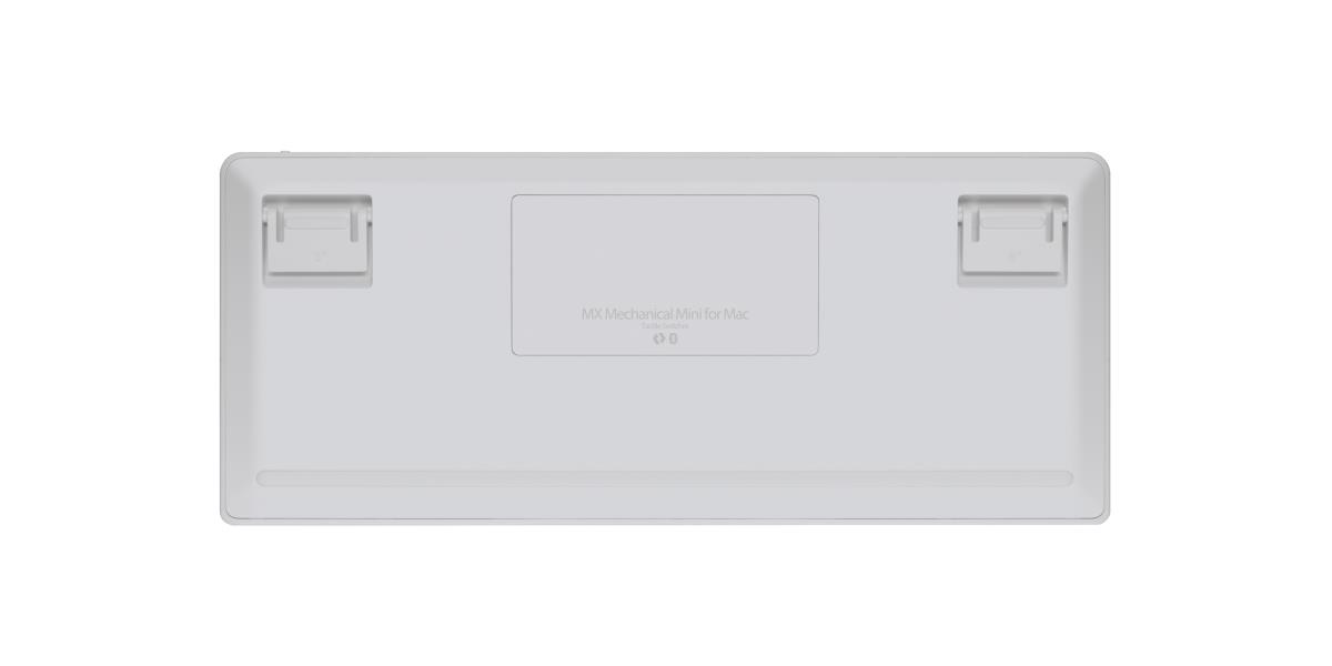 MX Mechanical Mini for Mac Minimalist Wireless Illuminated Performance Keyboard Pale Gray - Azerty French