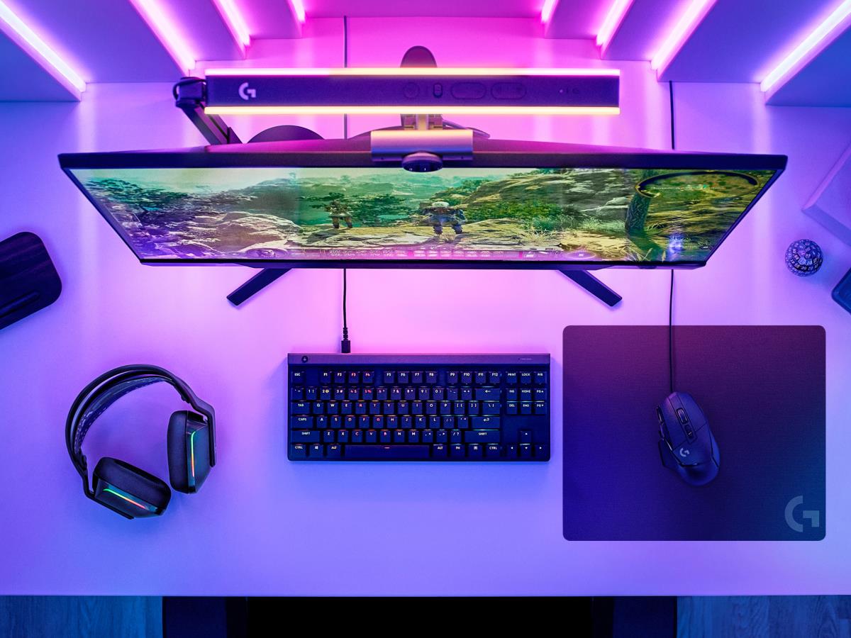 G240 Cloth Gaming Mouse Pad - Black
