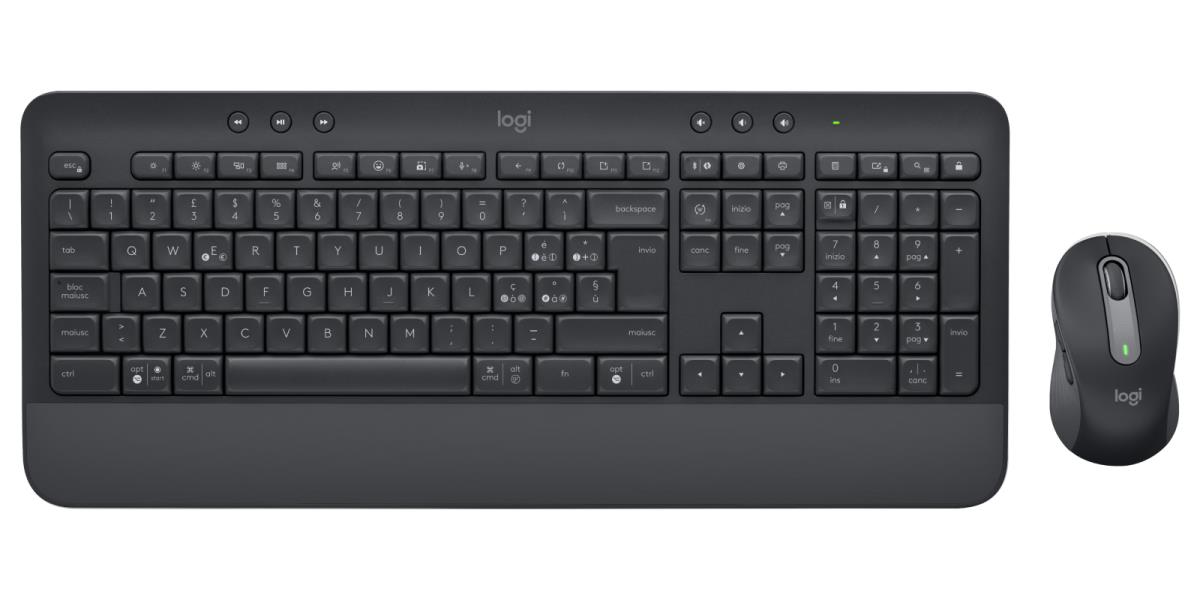 Signature Mk650 Combo For Business - Graphite - Qwerty - IT