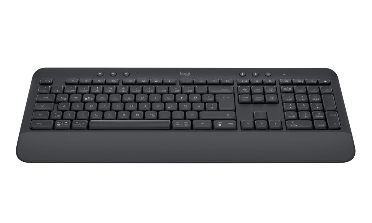 Signature K650 Wireless Keyboard - Graphite - Deutsch Qwertz