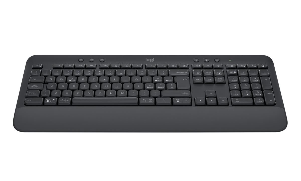 Signature K650 Wireless Keyboard - Graphite - TI - Qwerty